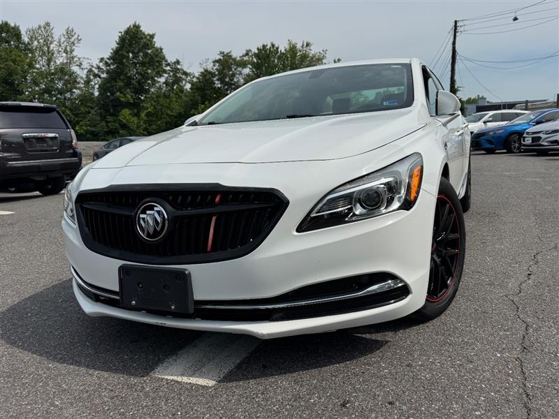 White 2017 Buick LaCrosse Sedan Front-Wheel Drive Automatic