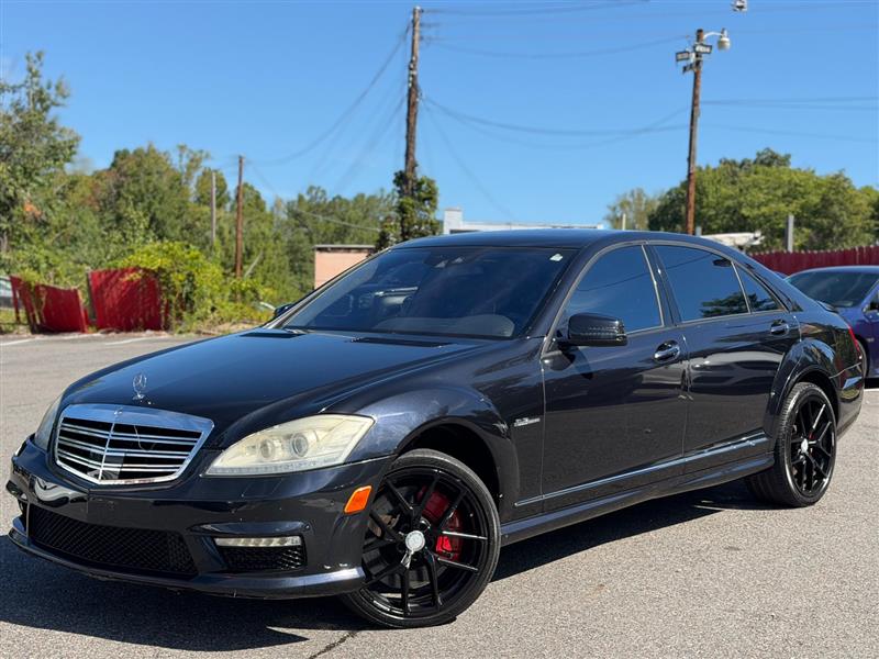 Black 2010 Mercedes-Benz S-Class Sedan Rear-Wheel Drive Automatic