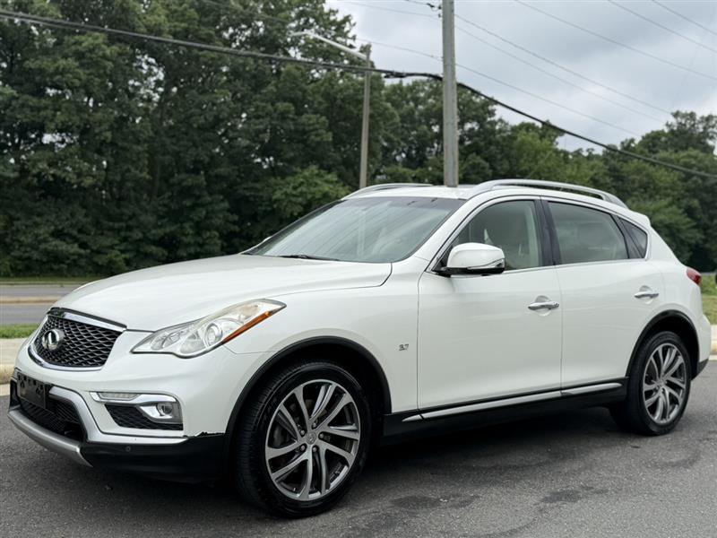 Majestic White 2016 INFINITI QX50 SUV / Crossover All-Wheel Drive Automatic