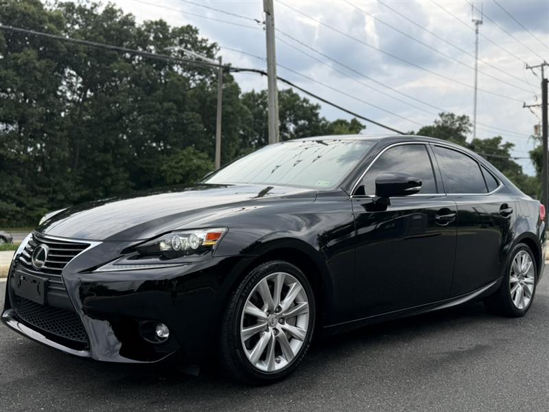 Black (Obsidian) 2016 Lexus IS Sedan All-Wheel Drive Automatic