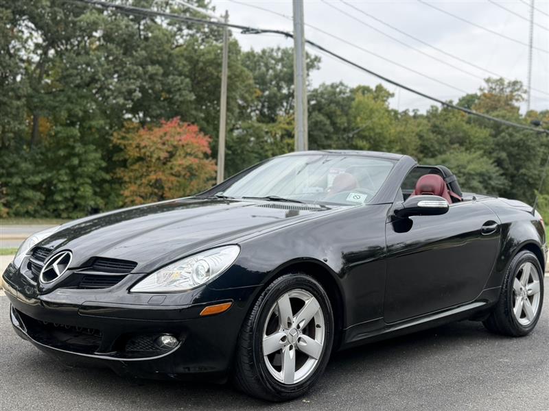 Black 2006 Mercedes-Benz SLK Convertible Rear-Wheel Drive Automatic