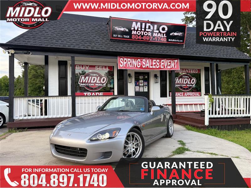 2000 HONDA S2000 CONVERTIBLE