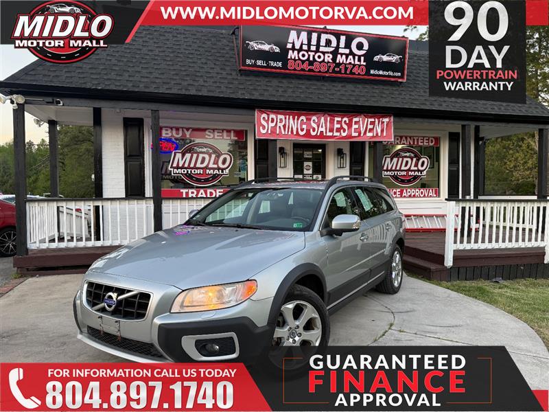 Silver 2010 Volvo XC70 T6 Wagon All-Wheel Drive Automatic