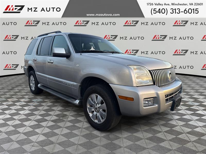 Silver 2008 Mercury Mountaineer SUV / Crossover All-Wheel Drive Automatic