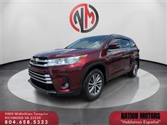 2019 TOYOTA HIGHLANDER XLE AWD