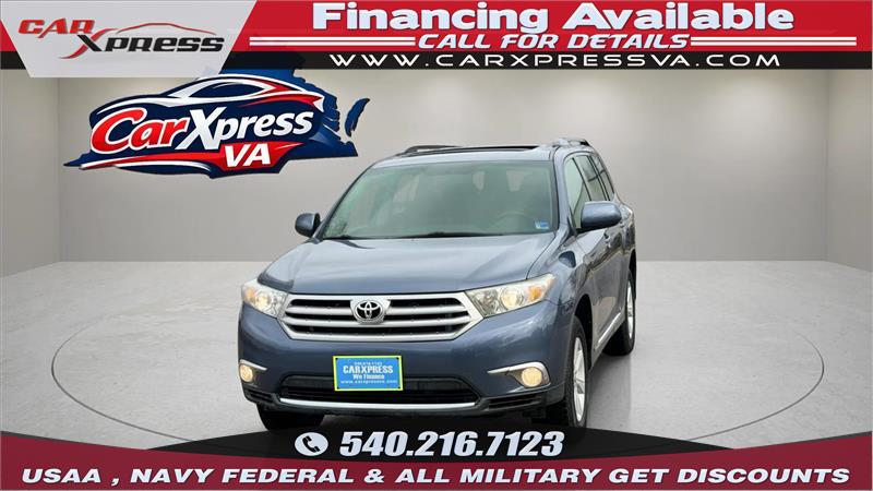 Nautical Blue Metallic 2012 Toyota Highlander SE AWD SUV / Crossover All-Wheel Drive Automatic