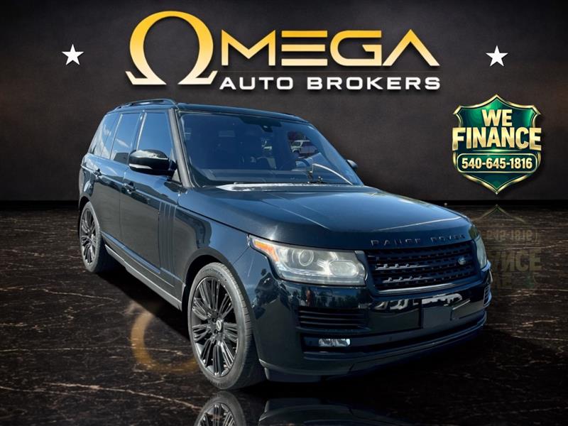 2016 LAND ROVER RANGE ROVER SUPERCHARGED