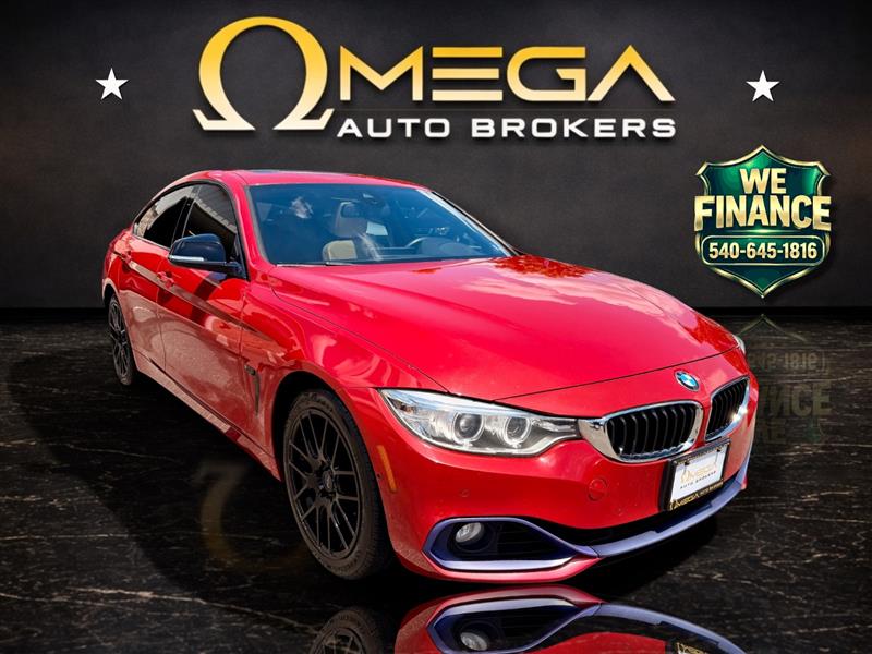 Melbourne Red Metallic 2016 BMW 4 Series 428i xDrive Gran Coupe AWD Sedan All-Wheel Drive Automatic