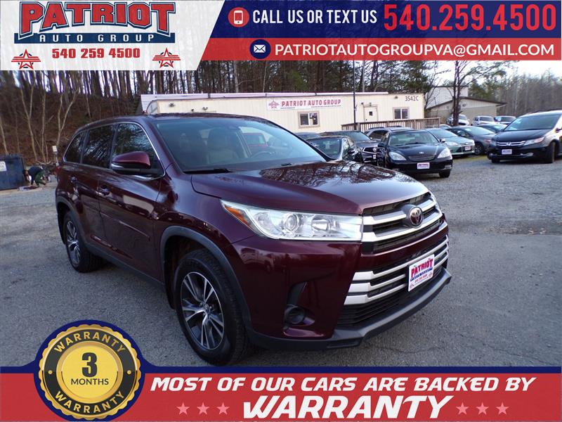 2019 TOYOTA HIGHLANDER LE