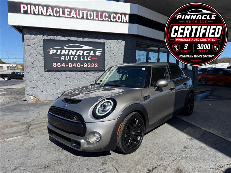 Gray (Emerald Grey Metallic) 2019 MINI Cooper S 4-Door Hatchback FWD Hatchback Front-Wheel Drive