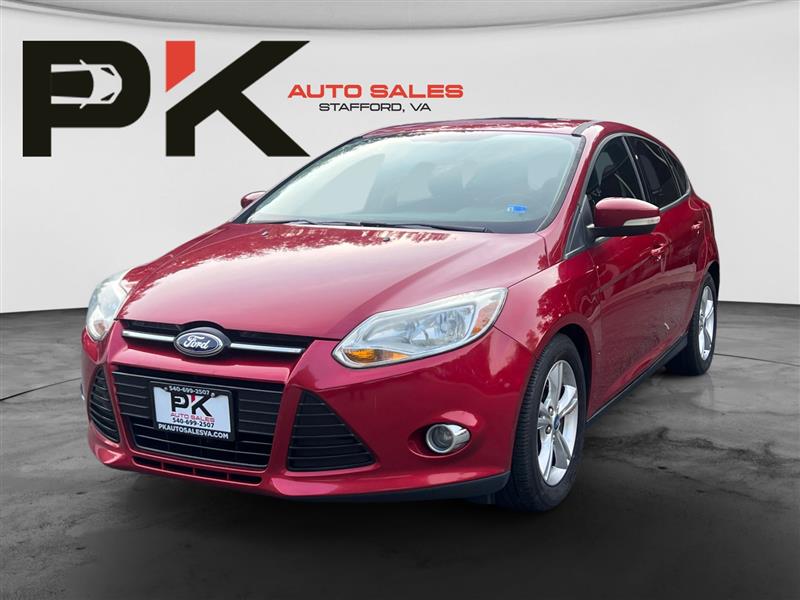 Red 2012 Ford Focus Hatchback Front-Wheel Drive 