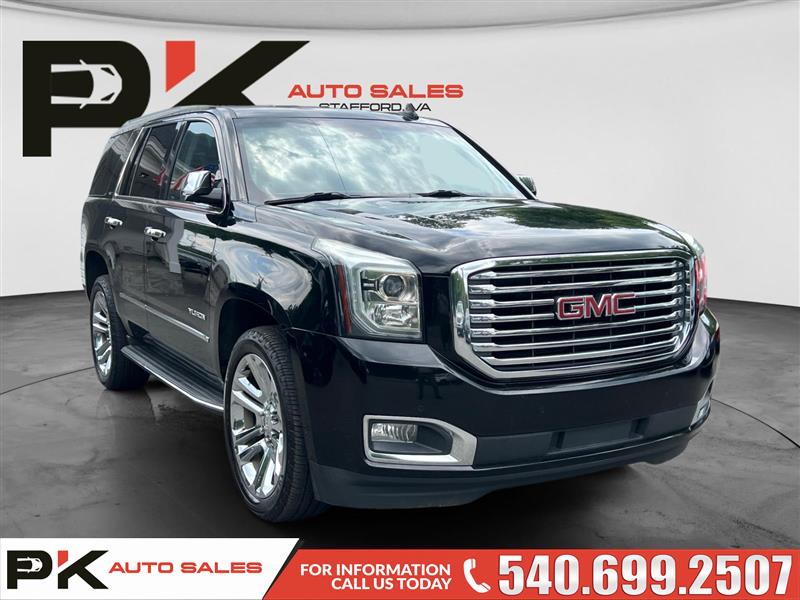 Black 2018 GMC Yukon SUV / Crossover Four-Wheel Drive Automatic