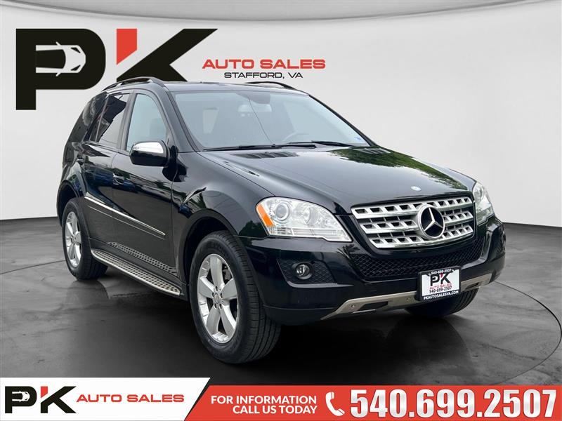 2009 MERCEDES-BENZ M-CLASS ML350 4MATIC