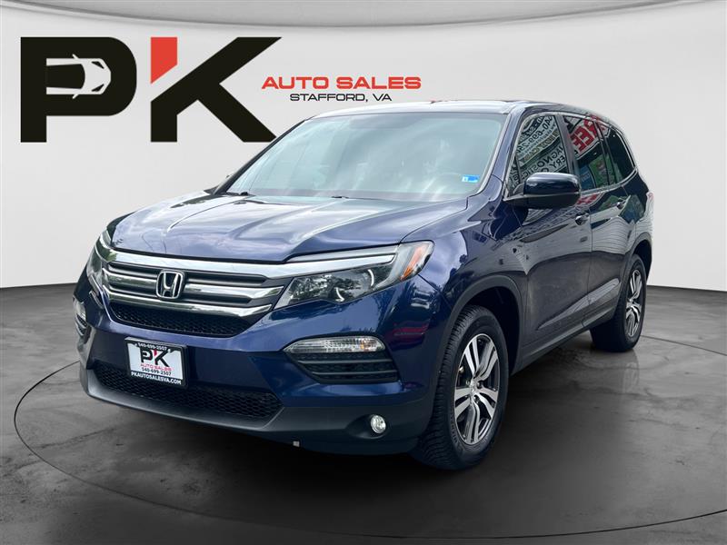 Blue 2018 Honda Pilot SUV / Crossover Front-Wheel Drive Automatic