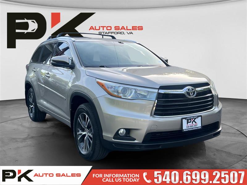 2016 TOYOTA HIGHLANDER XLE AWD