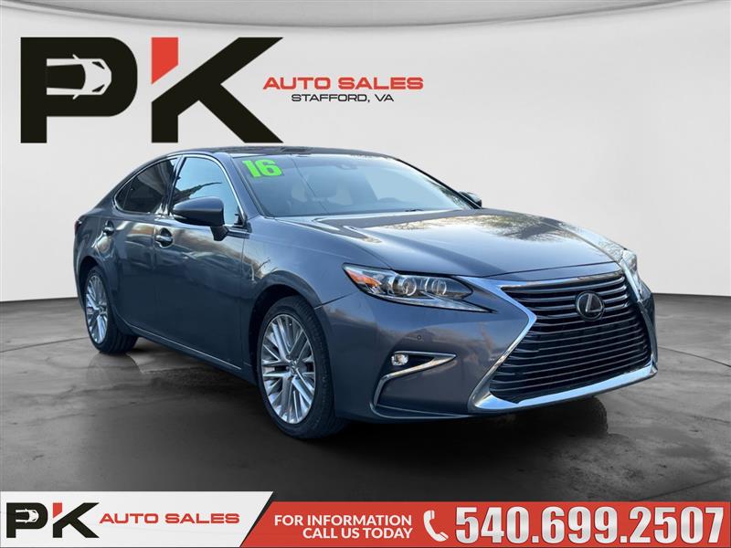 Gray 2016 Lexus ES 350 FWD Sedan Front-Wheel Drive Automatic