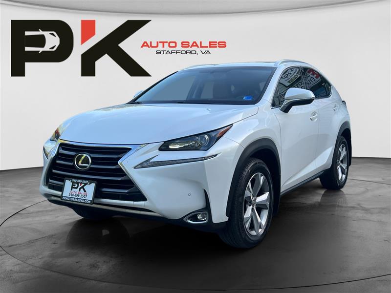 White 2017 Lexus NX 200t AWD SUV / Crossover All-Wheel Drive Automatic