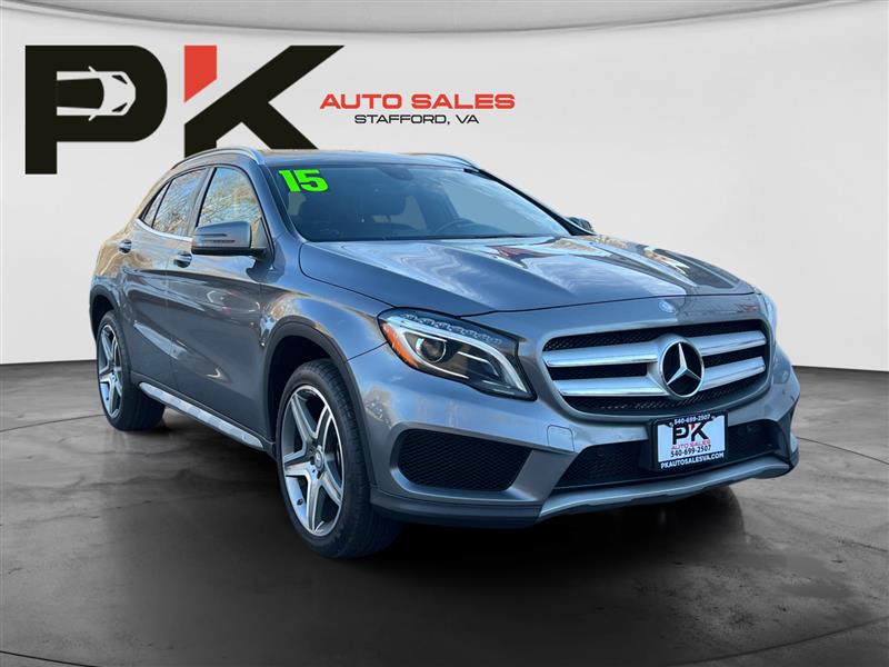 Gray 2015 Mercedes-Benz GLA 250 4MATIC SUV / Crossover All-Wheel Drive Automatic