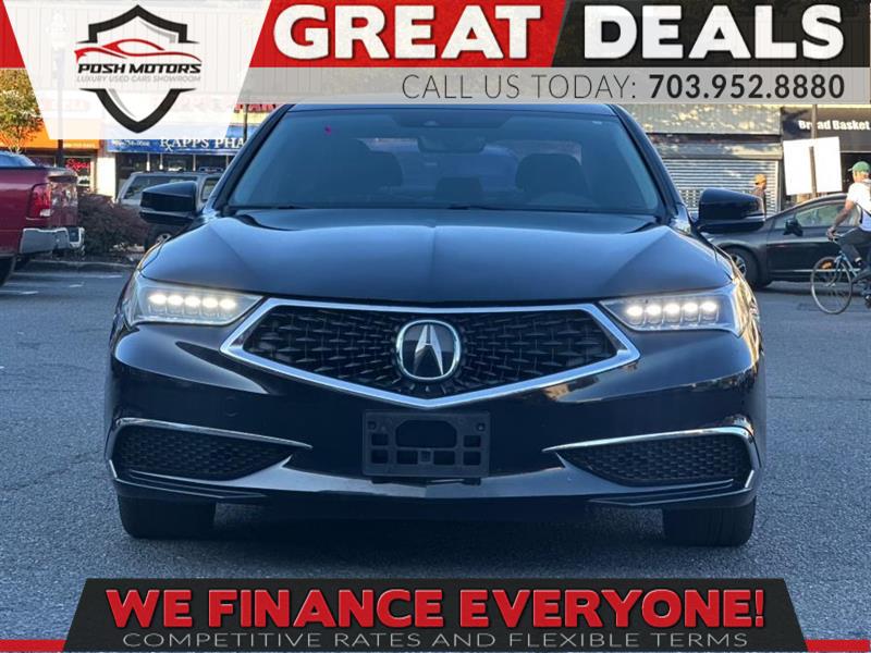 Crystal Black Pearl 2019 Acura TLX FWD Sedan Front-Wheel Drive Automatic
