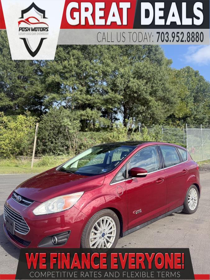Ruby Red Metallic Tinted Clearcoat 2016 Ford C-Max Energi Wagon Front-Wheel Drive Automatic