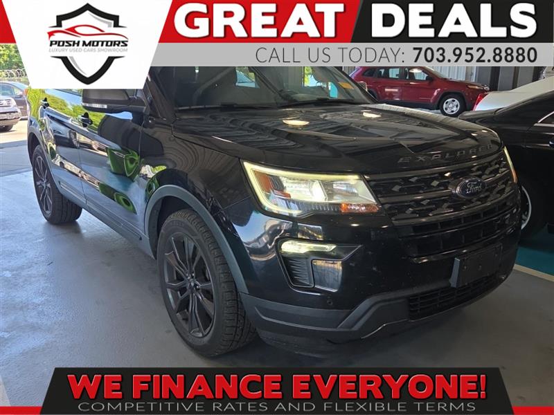 Agate Black Metallic 2019 Ford Explorer SUV / Crossover All-Wheel Drive Automatic