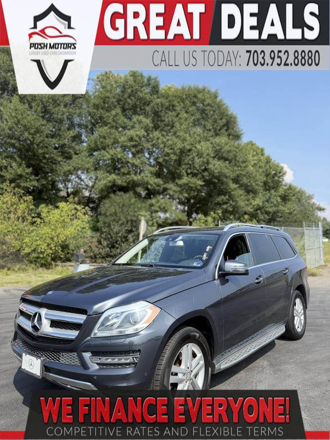 Steel Gray Metallic 2015 Mercedes-Benz GL-Class SUV / Crossover All-Wheel Drive Automatic