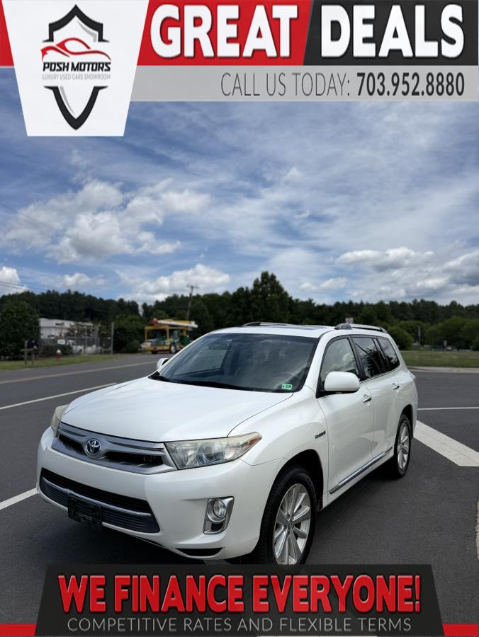 2013 TOYOTA HIGHLANDER HYBRID Limited