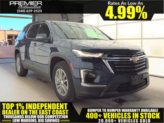 2022 CHEVROLET TRAVERSE LT CLOTH