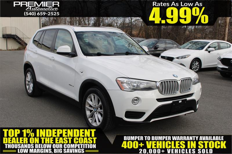 2016 BMW X3 XDRIVE28I