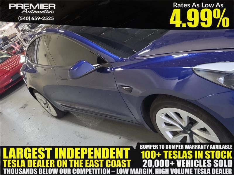 Deep Blue Metallic 2023 Tesla Model 3 Sedan All-Wheel Drive Automatic