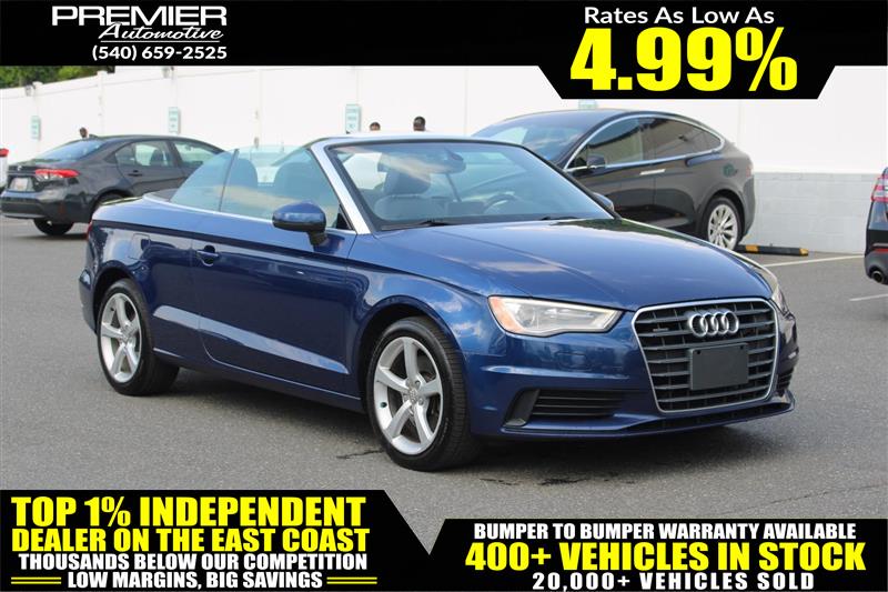 2015 Audi A3 Cabriolet Premium