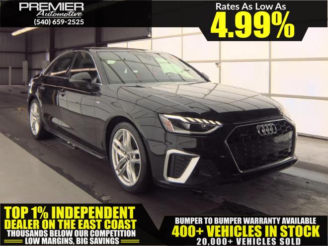 2023 AUDI A4 SEDAN S line Premium Plus