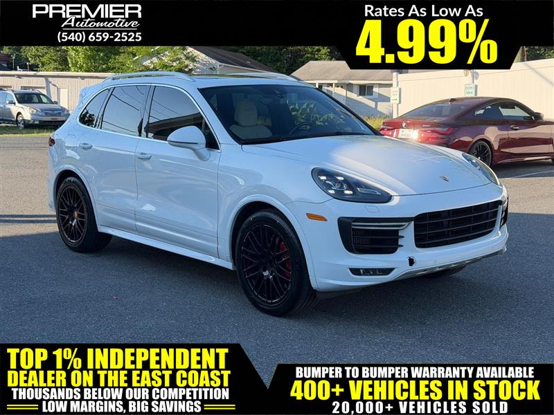 2017 PORSCHE CAYENNE GTS