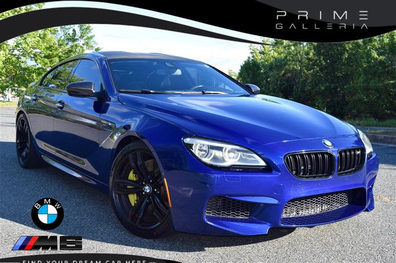 Imperial Blue Metallic 2016 BMW M6 Sedan Rear-Wheel Drive
