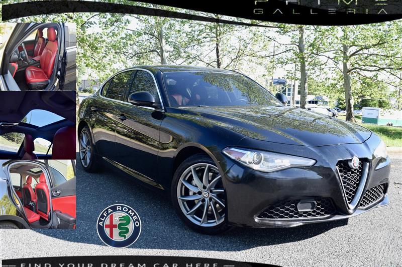 Alfa Black 2019 Alfa Romeo Giulia AWD Sedan All-Wheel Drive Automatic