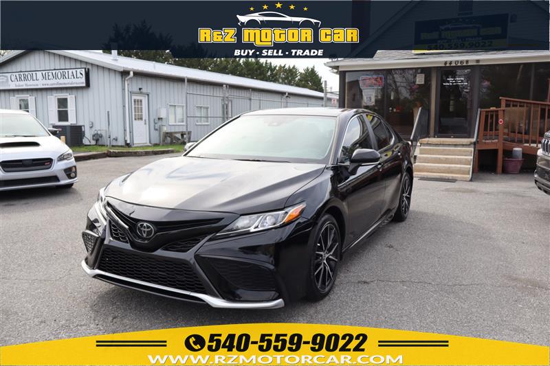 Black 2024 Toyota Camry SE FWD Sedan Front-Wheel Drive Automatic