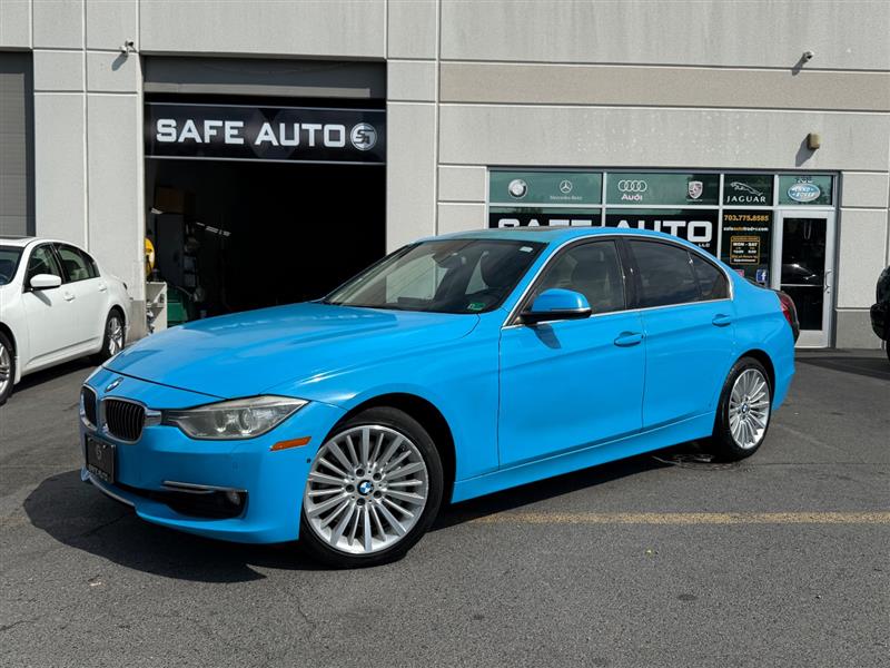 Blue 2013 BMW 3 Series Sedan All-Wheel Drive 8-Speed Automatic