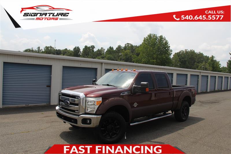 2015 FORD SUPER DUTY F-350 SRW Lariat Crew Cab 6.7L Power Stroke V8 Diesel