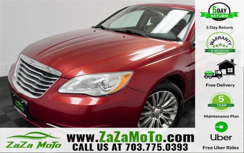 Deep Cherry Red Crystal Pearl 2012 Chrysler 200 Limited Sedan FWD Sedan Front-Wheel Drive Automatic