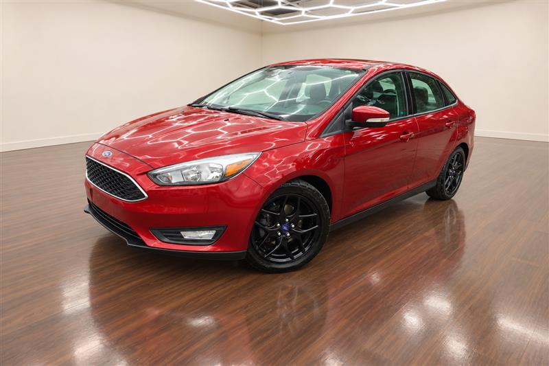 Ruby Red Metallic Tinted Clearcoat 2016 Ford Focus Sedan Front-Wheel Drive Automatic