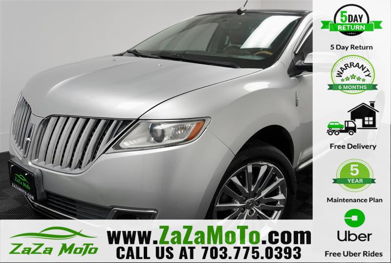 Ingot Silver Metallic 2012 Lincoln MKX AWD SUV / Crossover All-Wheel Drive Automatic