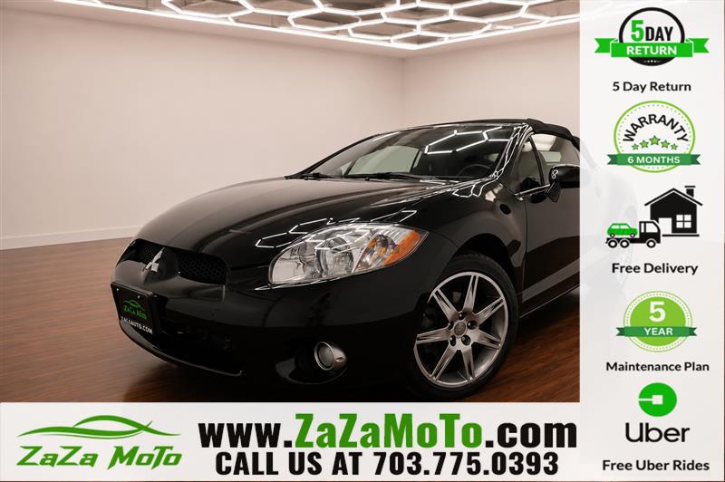 Kalapana Black 2008 Mitsubishi Eclipse Spyder Convertible Front-Wheel Drive Automatic
