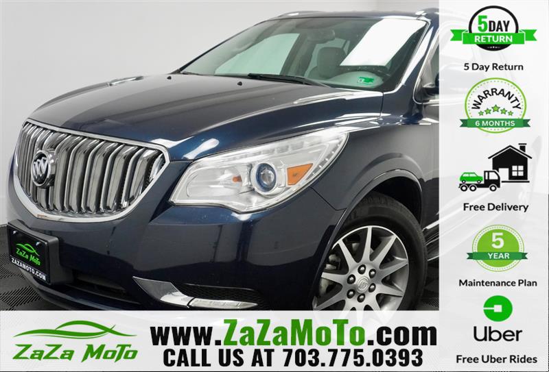 Dark Sapphire Blue Metallic 2017 Buick Enclave Leather FWD SUV / Crossover Front-Wheel Drive Automatic