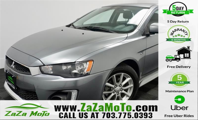 Mercury Gray Pearl 2016 Mitsubishi Lancer ES FWD Sedan Front-Wheel Drive Automatic