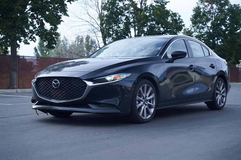 Black 2021 Mazda MAZDA3 Sedan Front-Wheel Drive Automatic
