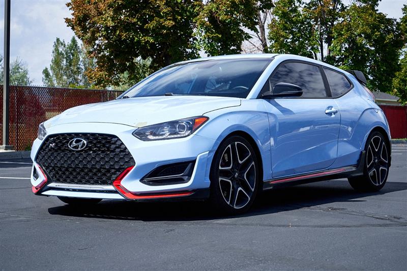 Blue 2021 Hyundai Veloster N Coupe Front-Wheel Drive Automatic