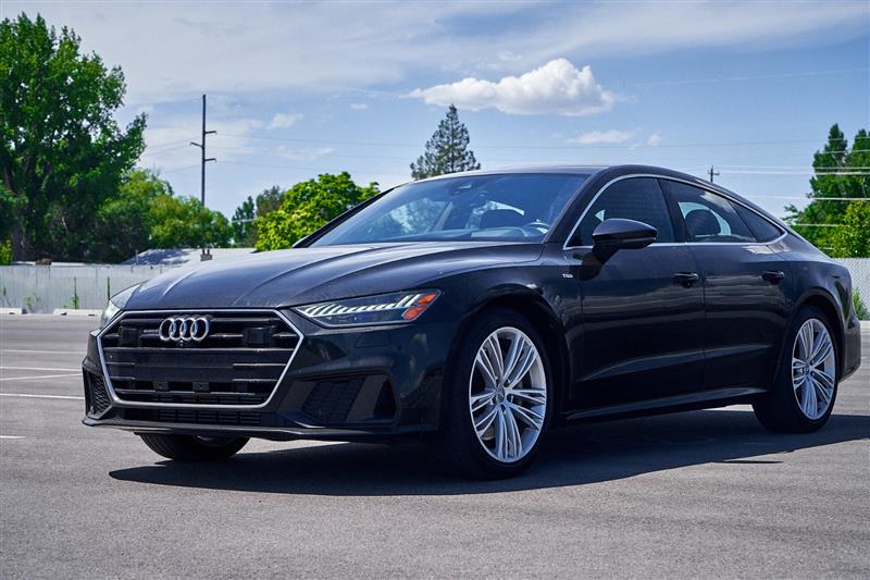 Black 2020 Audi A7 Sedan All-Wheel Drive Automatic