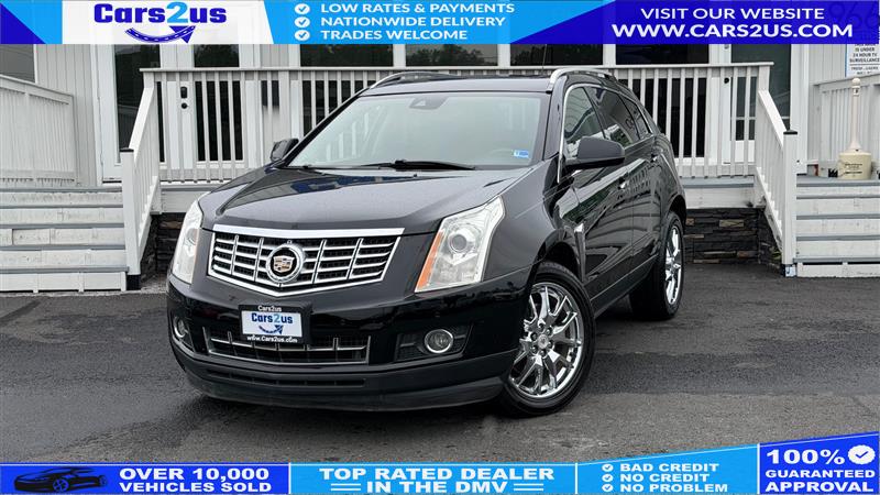 Black 2016 Cadillac SRX SUV / Crossover Front-Wheel Drive Automatic