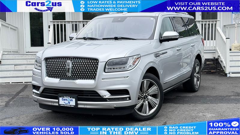 Silver 2018 Lincoln Navigator SUV / Crossover Four-Wheel Drive Automatic