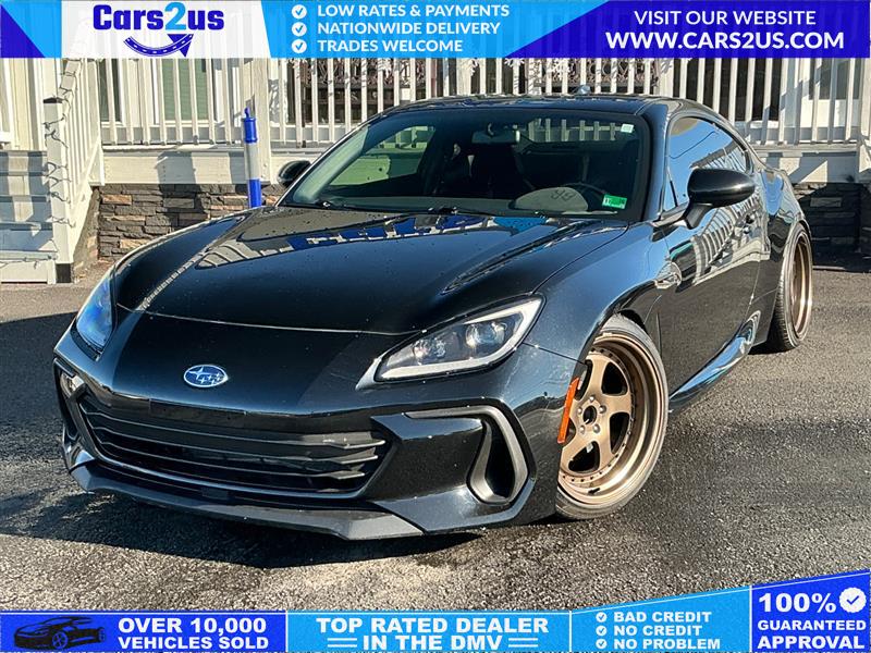 Black 2023 Subaru BRZ Limited RWD Coupe Rear-Wheel Drive 6-Speed Manual